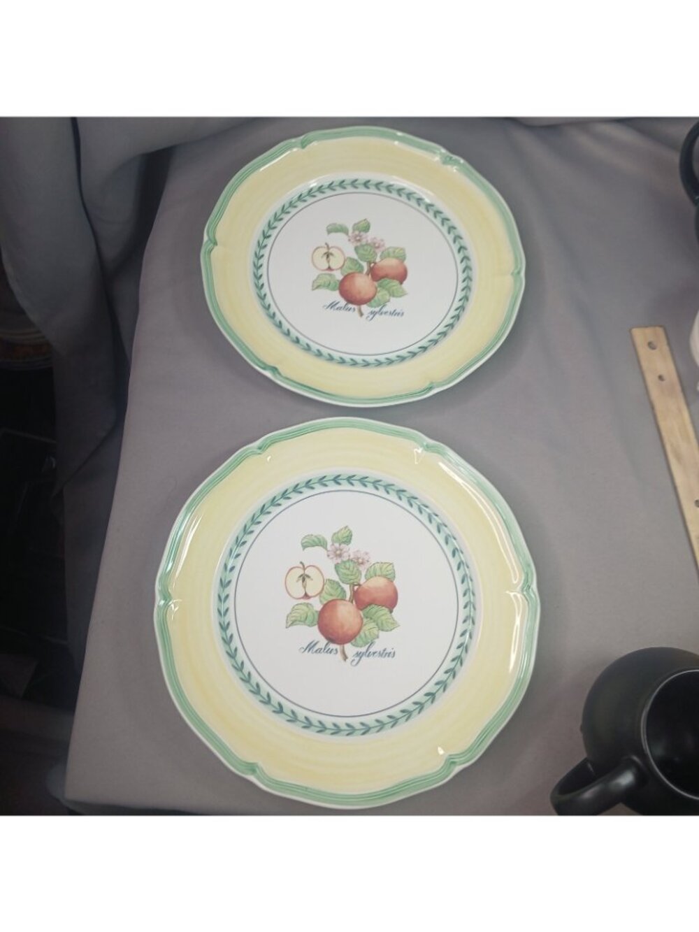 Villeroy & Boch French Garden Valence 2 Dinner Plates Vitro Porcelain - Picture 16 of 16